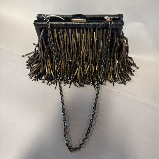 Sondra Roberts Fringed Clutch
