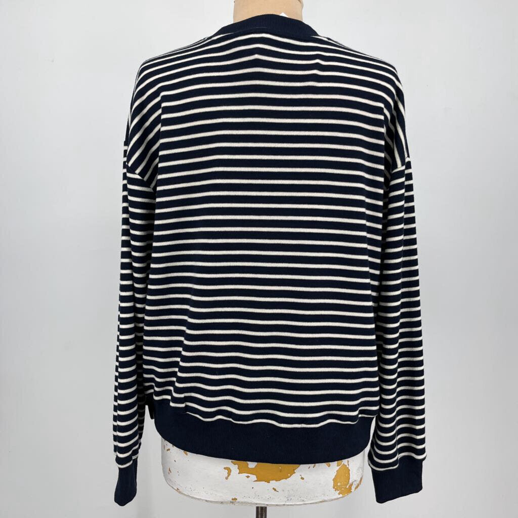 Mod Ref L/s Stripe Sweater