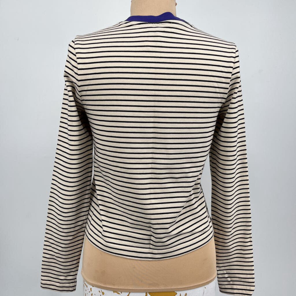 COS L/s Striped tee