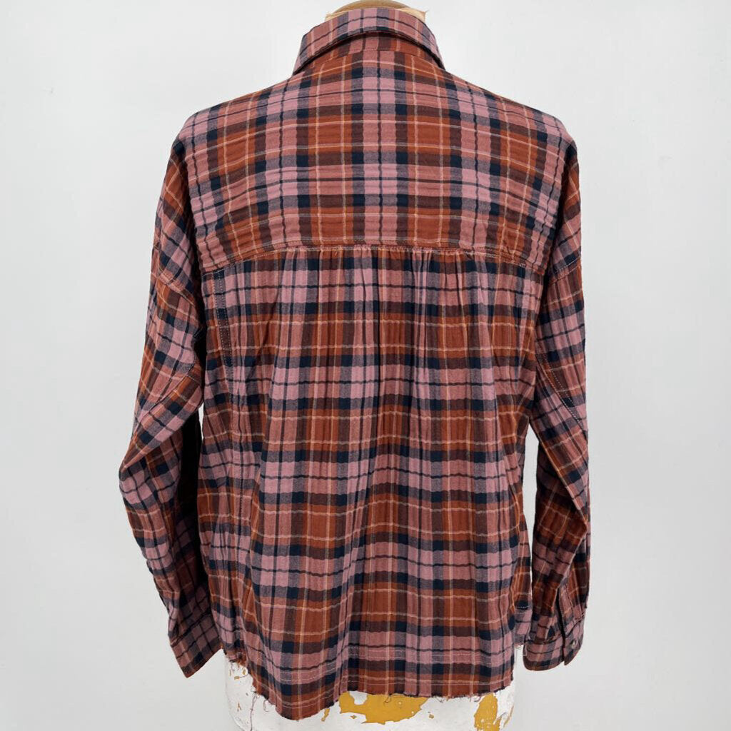 Pilcro L/s Plaid Shirt