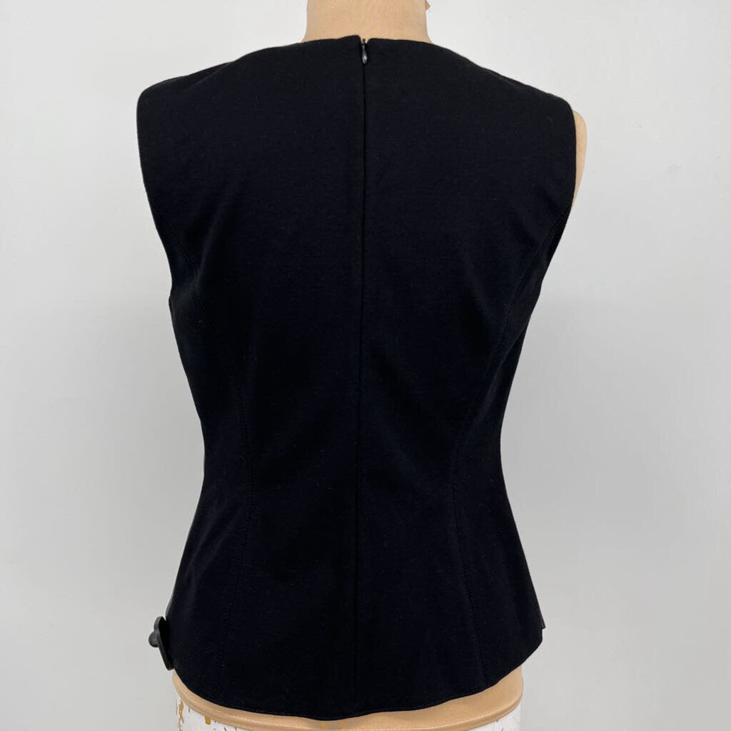 Antonio Melani Sleeveless Leather Shirt