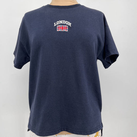 London Embroidered S/s Tee Shirt