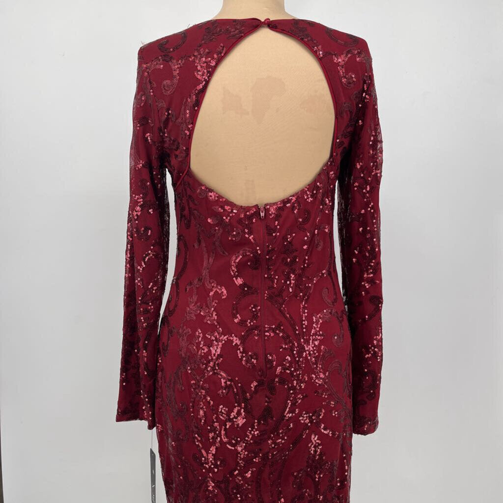 BCX L/s Sequened Dress
