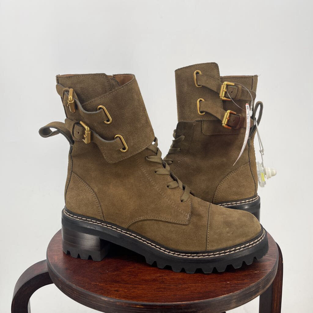 See by Chloe Combat Boots