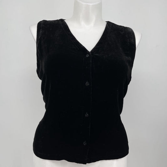 Eileen Fisher Sleeveless Velvet Shirt