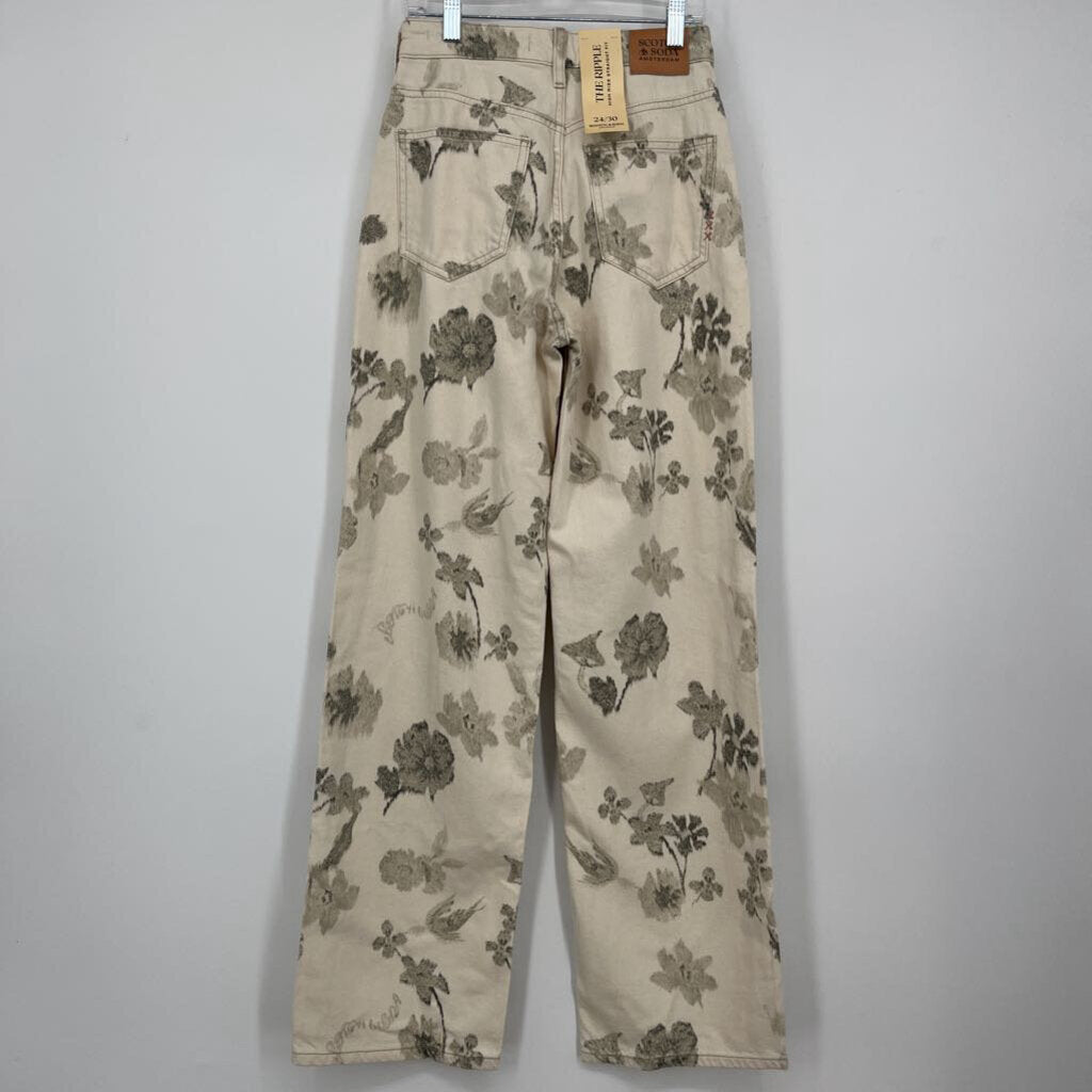 Scotch & Soda Floral Jeans