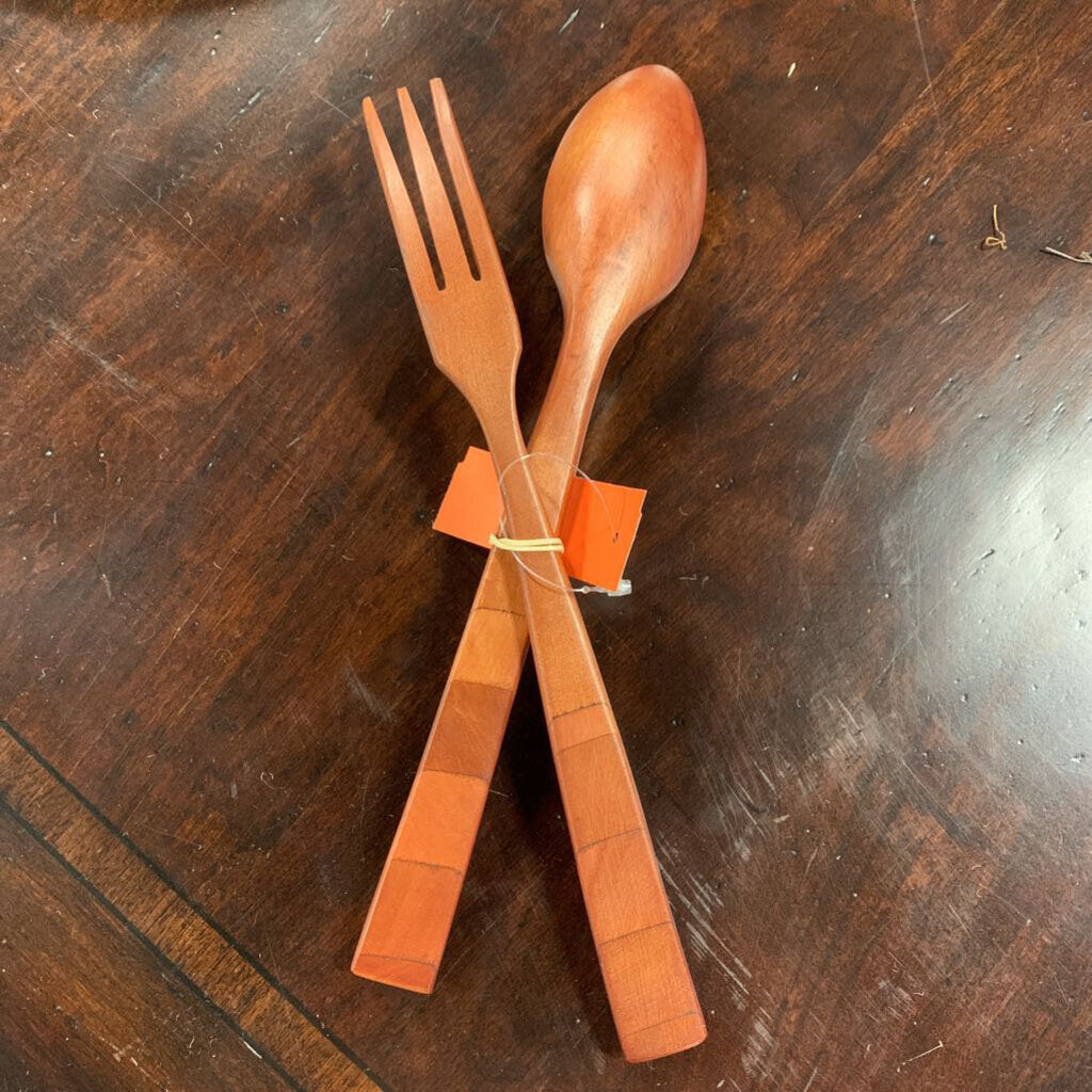 Wooden Salad Utensil Set