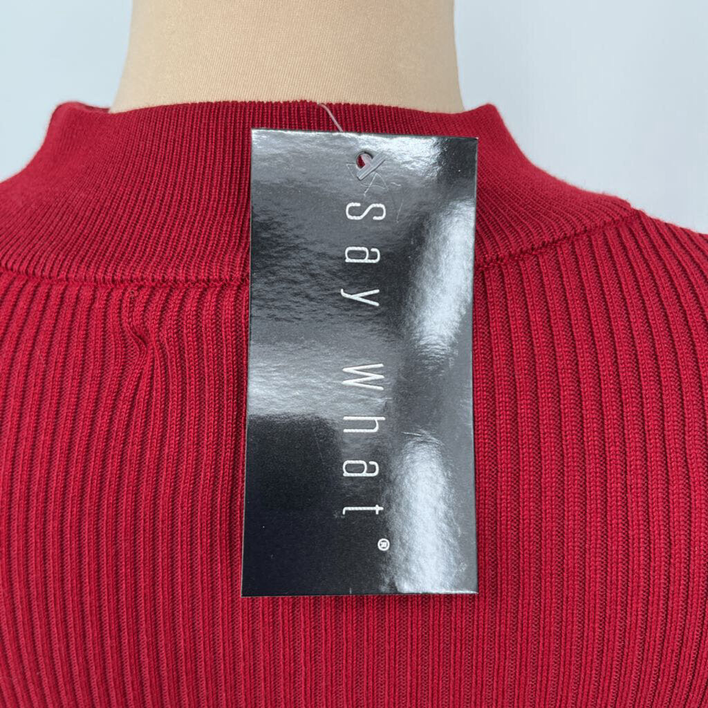 Say What L/s Knit Dress