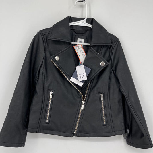 Baby Gap Faux Leather Bomber
