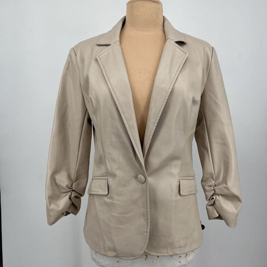Fate faux leather Blazer