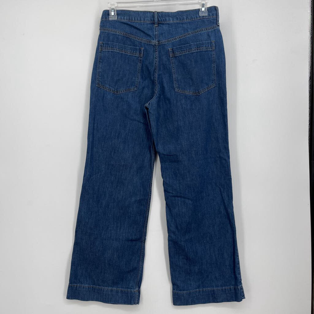 J Crew Wide Leg Jeans