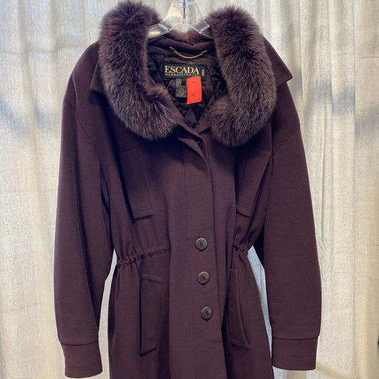 Escada Fur Collar Coat