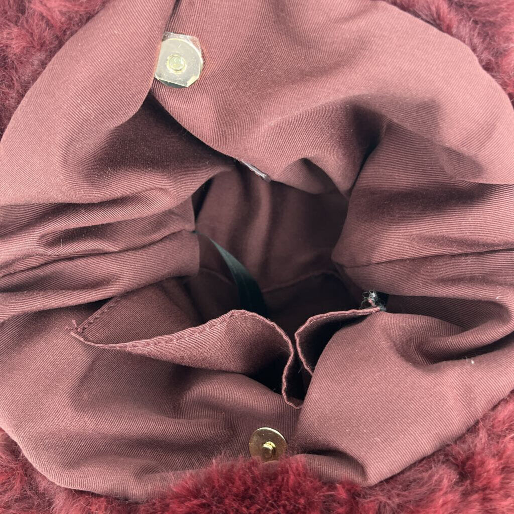 Free People Faux Fur Satchel