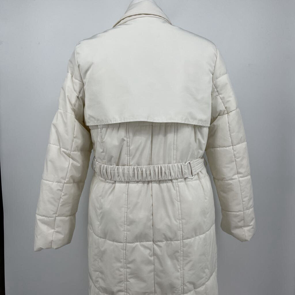 Ellen Tracy Belted Pillow Coat
