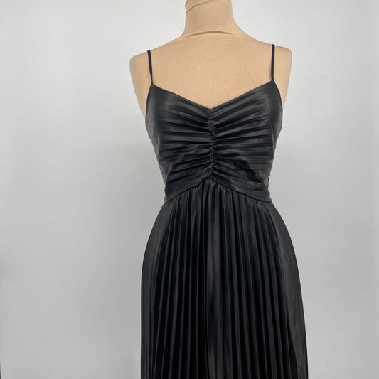 Express Faux Leather Dress