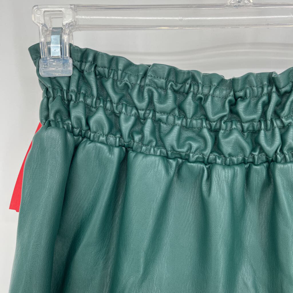 Anthropologie Faux Leather Skirt