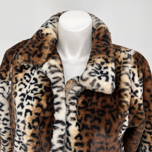 Hummingbird Faux Fur Coat