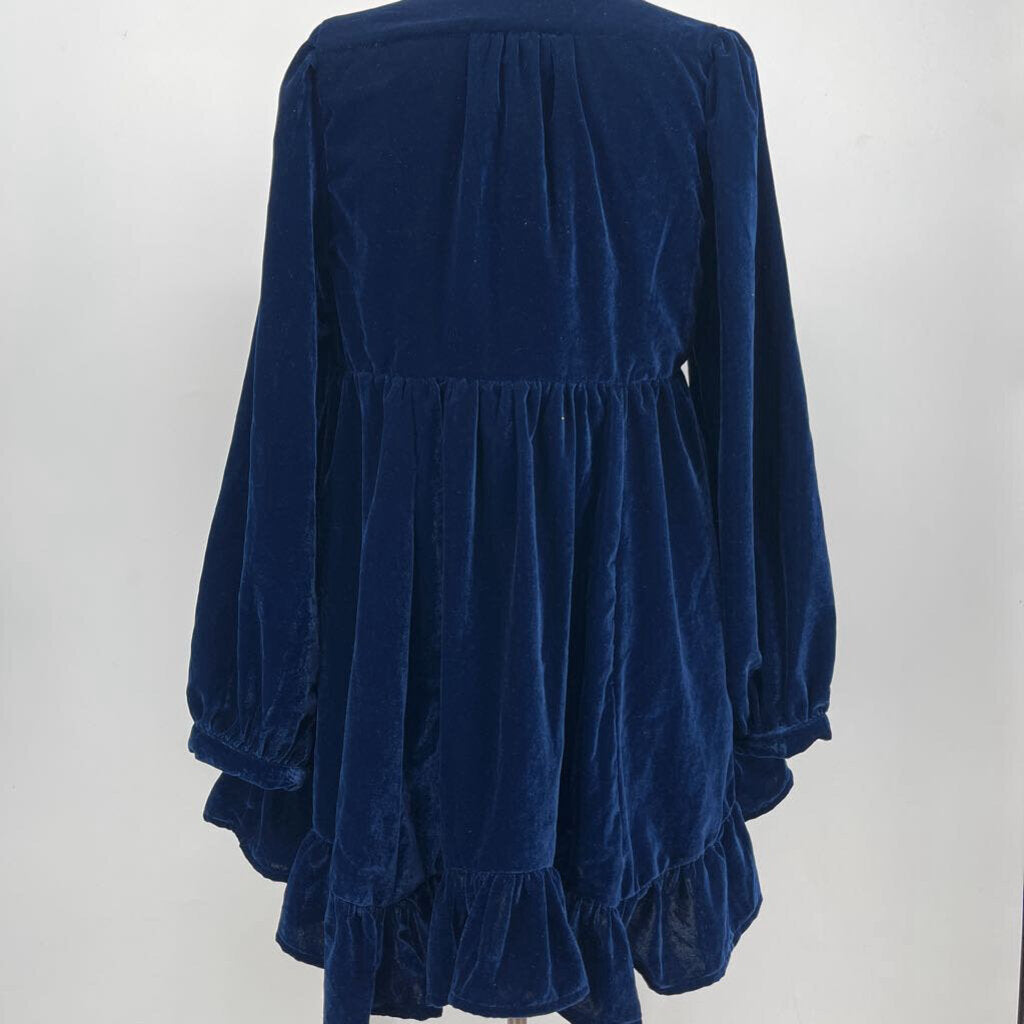 Free People L/s Velvet Dress