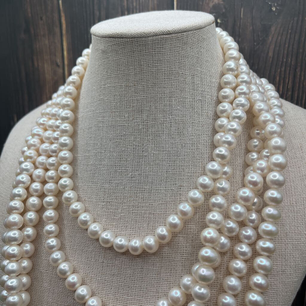 Pearl Endless Strand Necklace