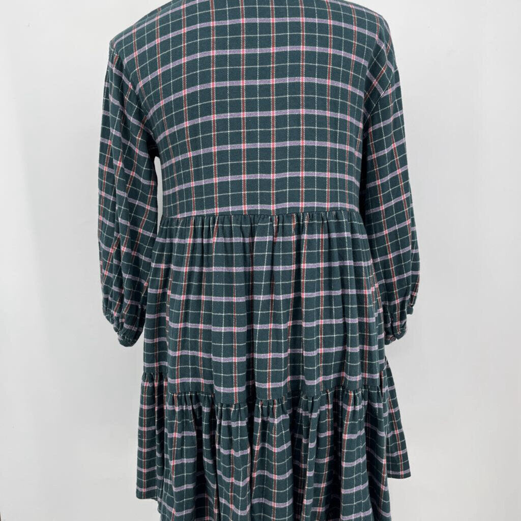Madewell l/s plaid Dress