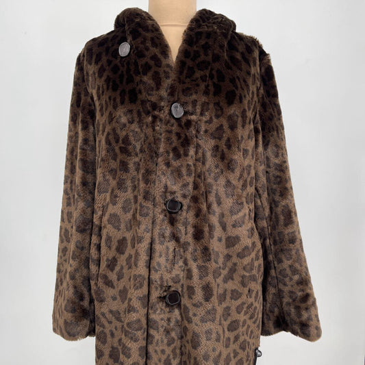 Hilary Radley faux fur Coat