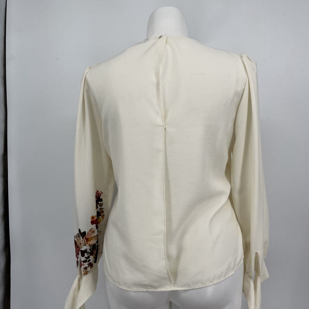 Zara L/s Floral shirt