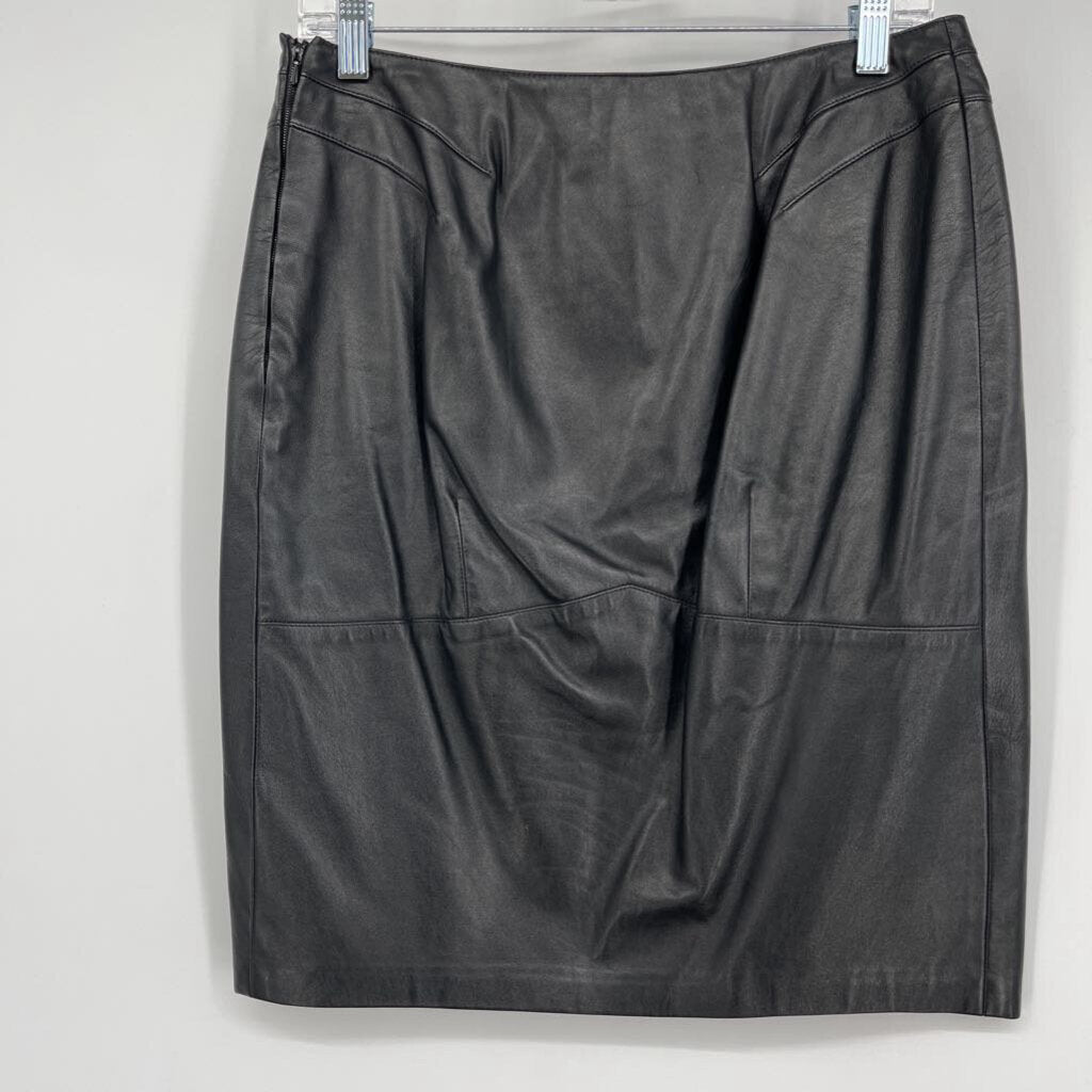 Mugler leather Skirt