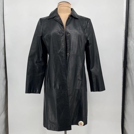 Banana Republic Lthr Coat AS IS