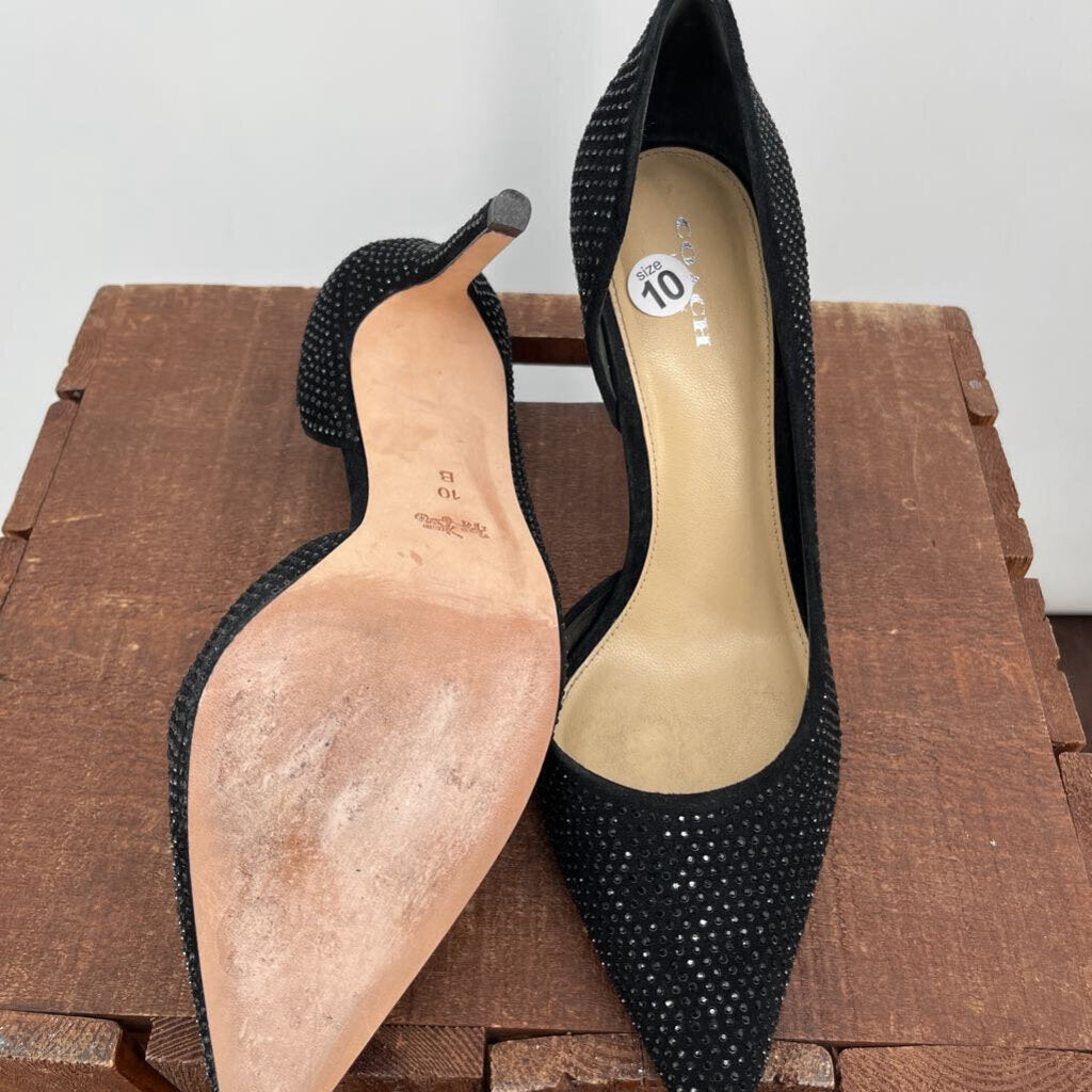Coach Rhinestone Heels