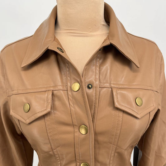 Fate 3/4s Pleather Jacket