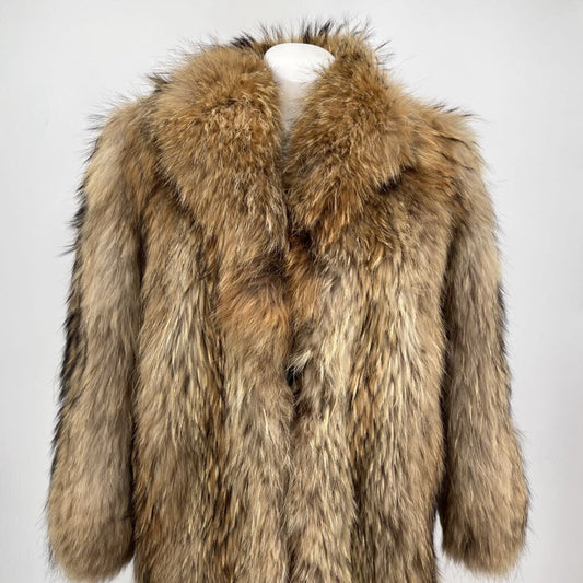 Coyote vintage Fur Coat