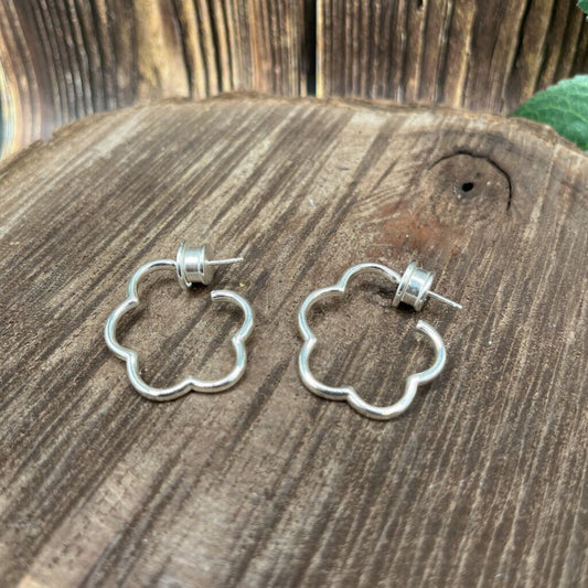 Julie Vos Gardenia Hoop Earrings