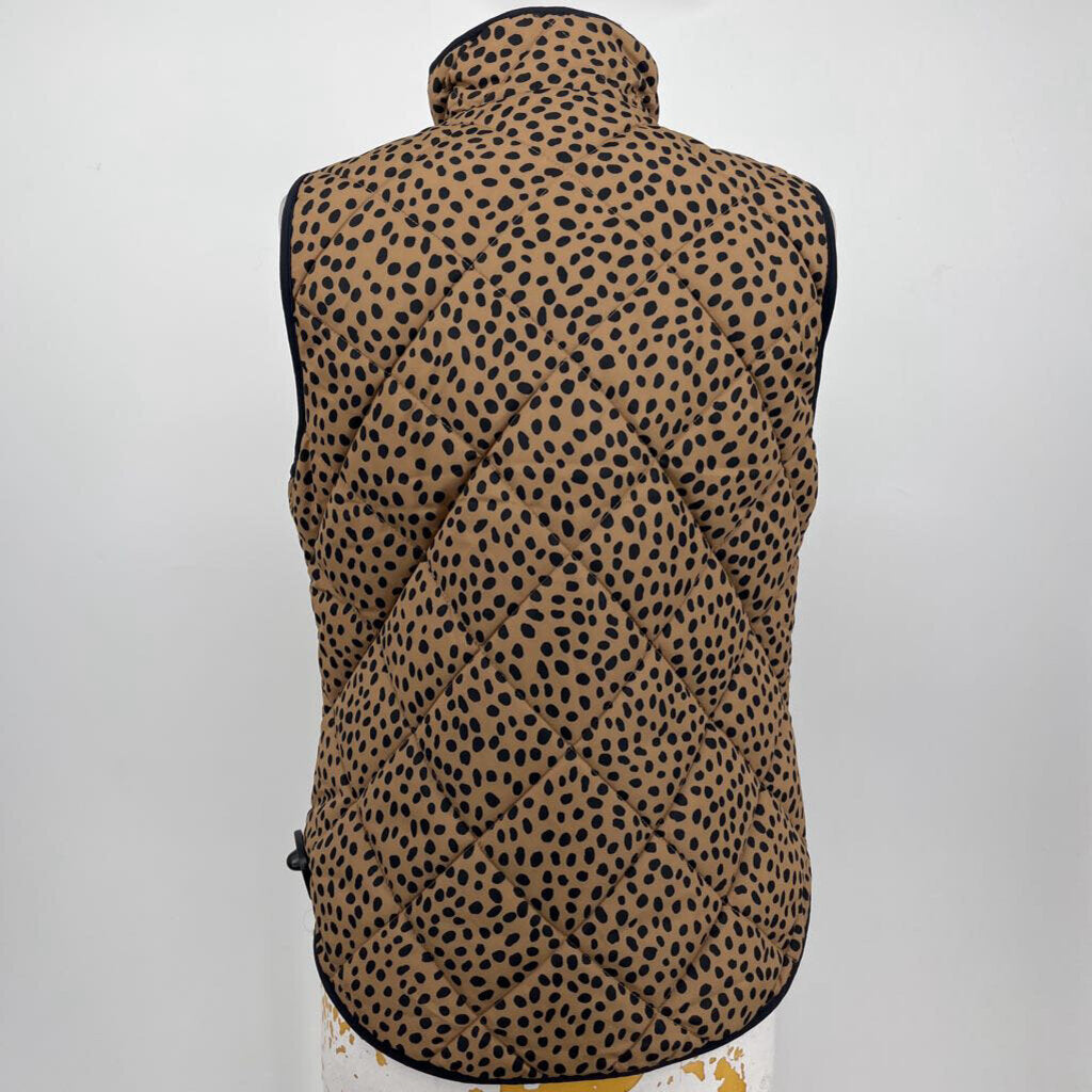 J. Crew Animal Print Vest