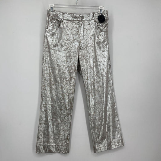 YFB Silver Metallic Pants