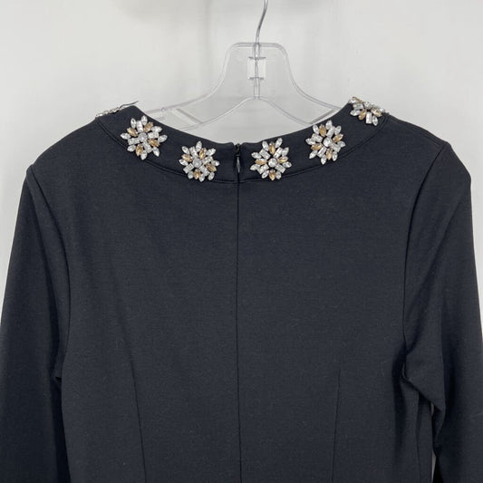 Boden 3/4 Slv Jeweled Dress