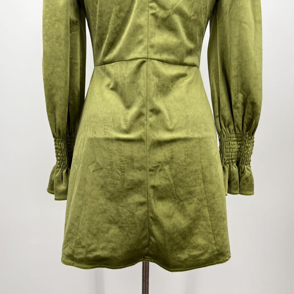 Glam L/s Velvet Dress