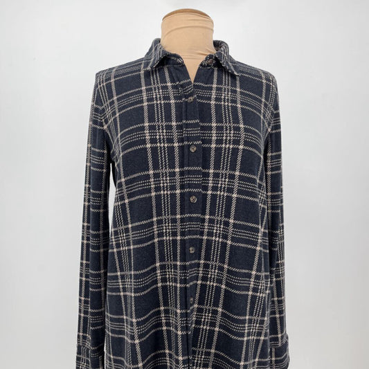 Faherty L/s Plaid Dress