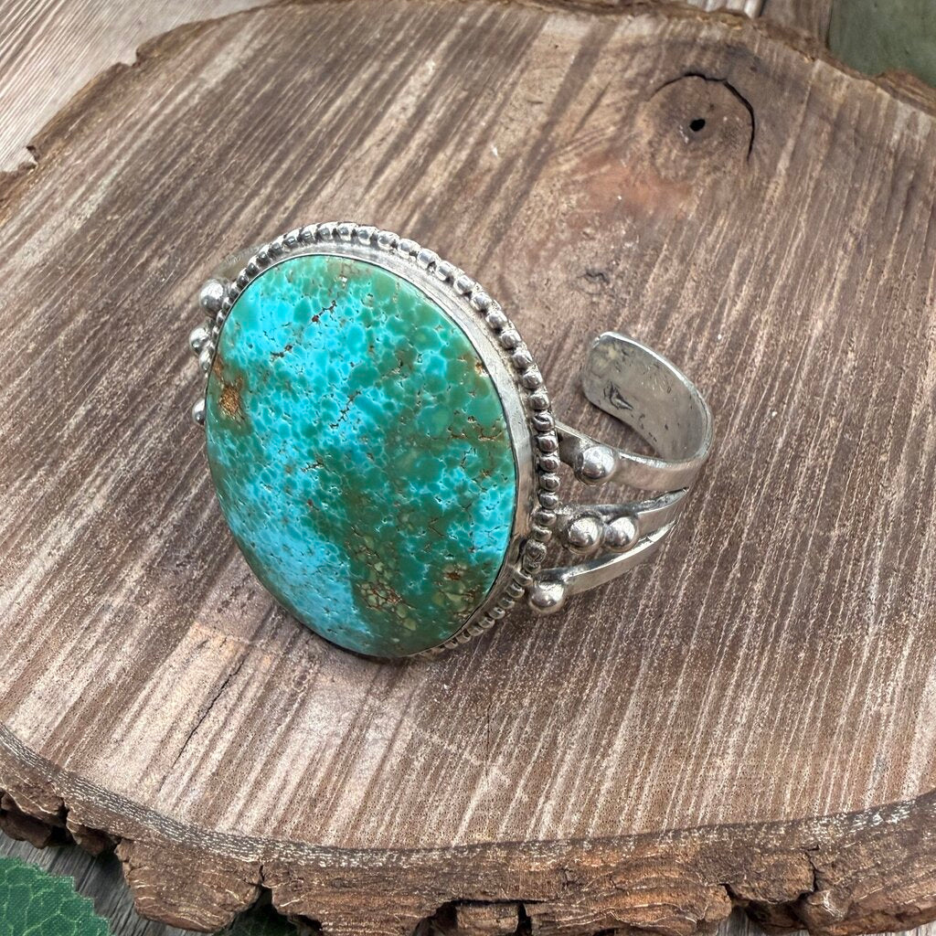 Sterling & Turquoise Cuff