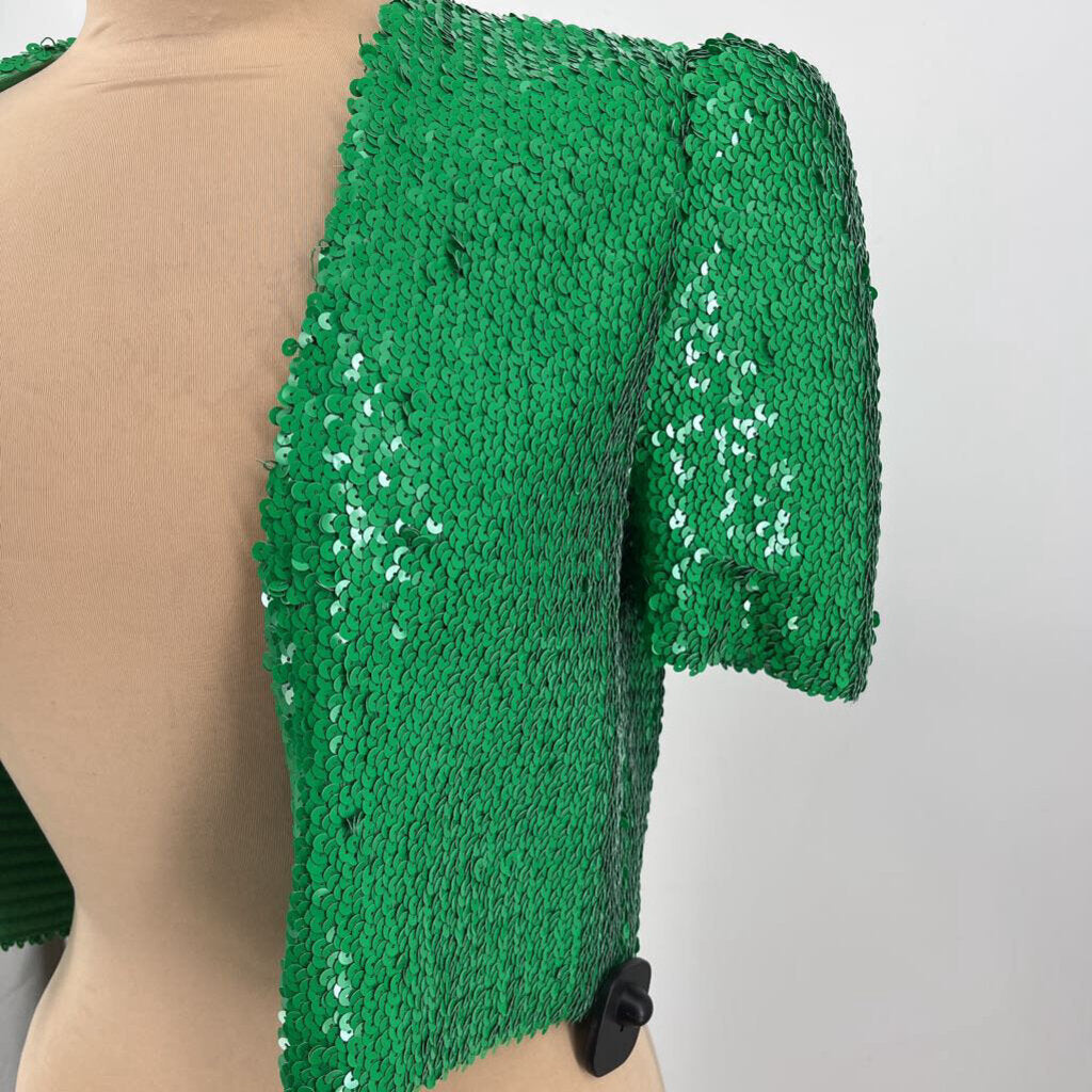 Alice + Olivia Sequin S/s Jacket