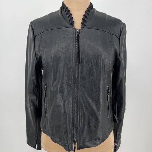 Lysse Faux Leather Jacket