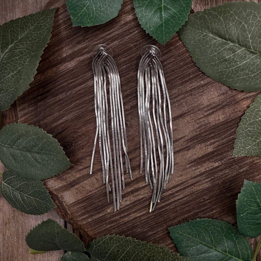 Nordstrom Tassel Chain Earrings