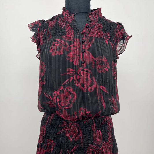 WHBM Sleeveless Floral Dress