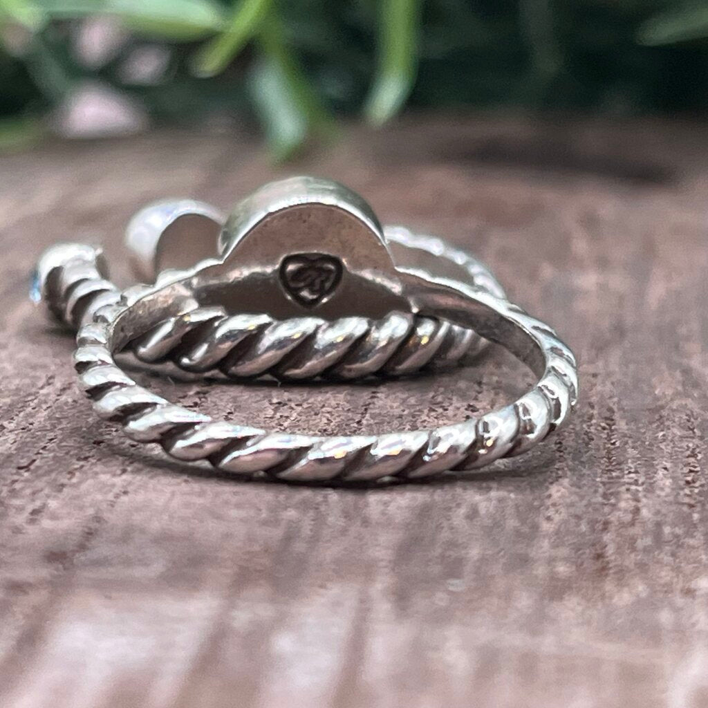 Brighton Halo Duo Ring Set