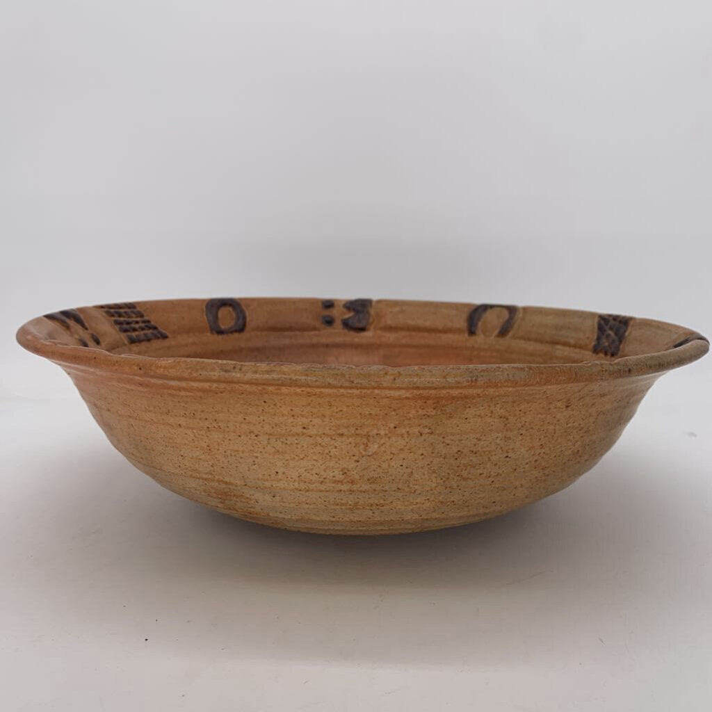Hand Potted Serving Bowl
