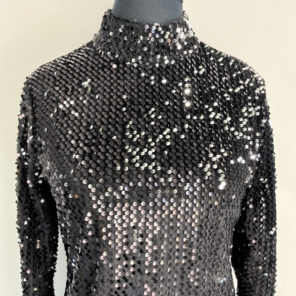 Sanctuary L/s Sequened Dress