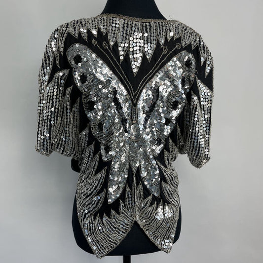 Pure Silk Butterfly Shirt