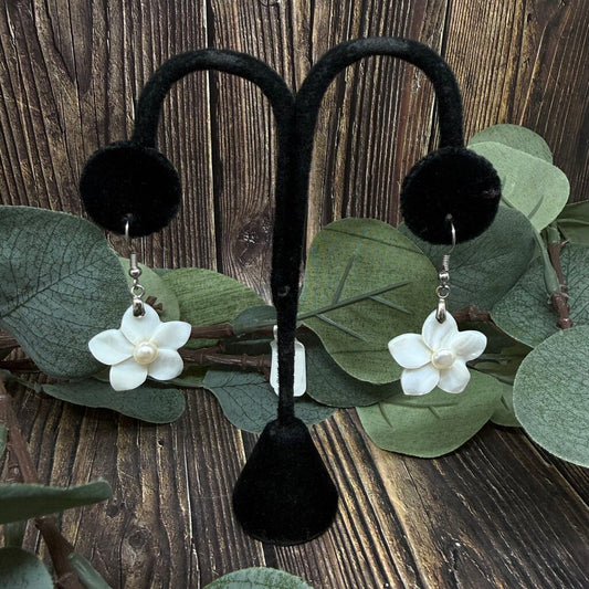 Flower Drop Earrings