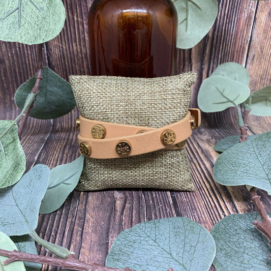 Tory Burch Leather Wrap Bracelet