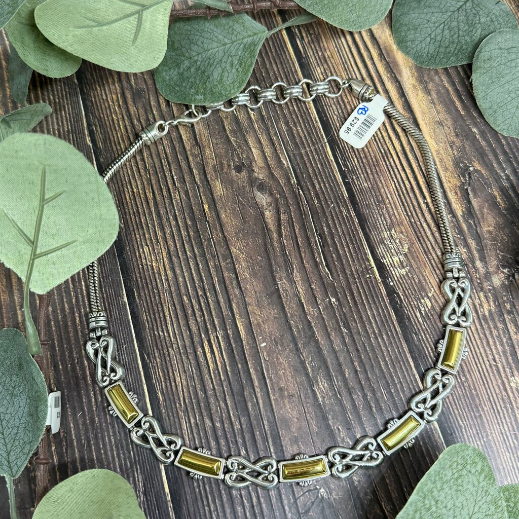 Brighton Heart Scrolls Necklace