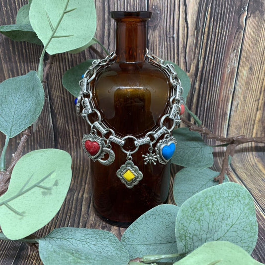 Brighton Painted Desert Charm Bracelet
